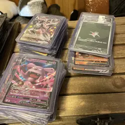 Pokemon Card Lot! 91 Total Cards! Ex, V, Vmax, Vstar, Fullarts, And Holos! - Image 1