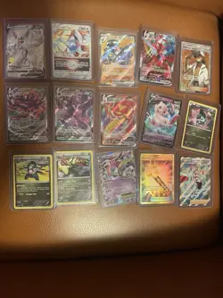 Pokemon Card Lot! 91 Total Cards! Ex, V, Vmax, Vstar, Fullarts, And Holos! - Image 2