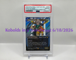 Final Fantasy MTG Hope Estheim Borderless Surge Foil #541 PSA 10 - Image 1