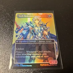 FOIL ALTERNATE Cecil, Dark Knight ~ Final Fantasy [ NM ] [ Magic MTG ] - Image 2