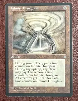 Infinite Hourglass - MtG Ice Age - Rare NM 1995 - Image 2