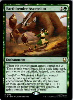 Earthbender Ascension 175 Avatar: The Last Airbender Magic: The Gathering NM - Image 1