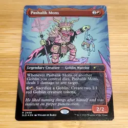 Pashalik Mons - 2408, Foil, Secret Lair Goblin Storm, Magic MTG NM - Image 1