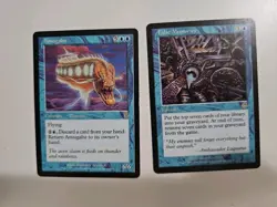 MtG Amugaba MP x1 & False Memories LP x1 - Odyssey - Image 1