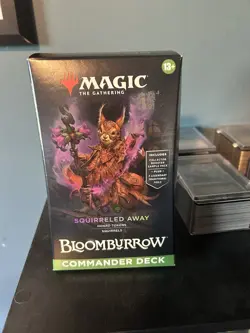 MTG Bloomburrow Commander Deck – Squirreled Away – Magic the Gathering Sealed - Image 1