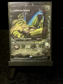 Undercity Sewers (Borderless) Teenage Mutant Ninja Turtles MTG NON-FOIL NM - Image 1