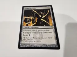 Darksteel Plate MTG Magic The Gathering Mirrodin Besieged 104 NM - Image 2