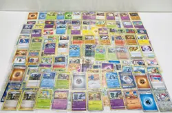 Unsorted Pokemon TCG Common, Uncommon and Rare Trading Cards (9 Card Sheets) - Image 2