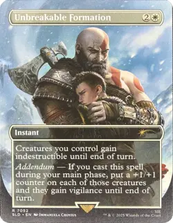 Unbreakable Formation (7052) - 7052 / English / Near Mint MTG - Image 1