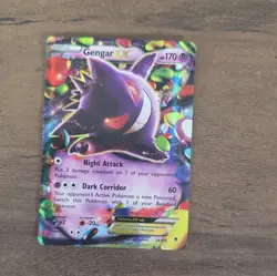 Gengar EX 034/119 Jumbo Oversized Holo Promo Pokemon TCG Card HP 170 - Image 2
