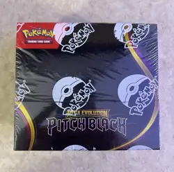 Pokemon TCG Mega Evolution Pitch Black Sealed Booster Box 36 pack 110 Cards 2026 - Image 1