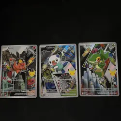 Pokemon TCG Series 2 First Partner Illustration Collection Gen 5 Unova FULL SET - Image 1