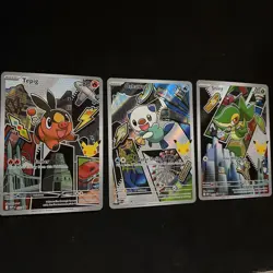 Pokemon TCG Series 2 First Partner Illustration Collection Gen 5 Unova FULL SET - Image 3