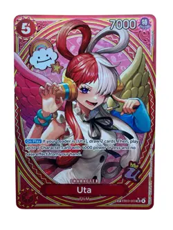Uta EB03-003 SP - One Piece Card Game - Parallel Alt Art AA Heroines Edition NM - Image 2