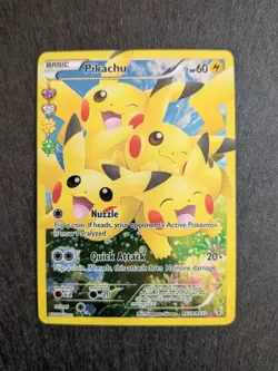 Pikachu Full Art Holo RC29/RC32 Generations Radiant Collection Pokemon Card NM - Image 1