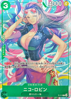 ONE PIECE Card Game Promo Nami Robin Bonny P-112 Heroines Edition 3 Card Japan - Image 2