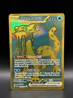 Chien-Pao ex 242/091 - Pokemon Paldean Fates Card - NM - Image 1
