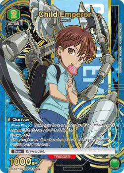 Union Arena One Punch Man Child Emperor UE06BT/OPM-1-055 Uncommon 1 ⭐ English - Image 1