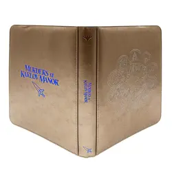 Premium Binder Album 9 Tasche Zippered - Murders at Karlov Manor mtg - Image 2