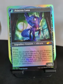 Princess Luna / Nightmare Moon Foil Ponies: The Galloping NM ENG MTG - Image 1