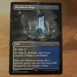 Floodfarm Verge (Borderless) Duskmourn: House of Horror Regular - Image 1