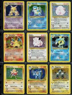 100% Complete Base Set 102/102 Vintage Master Pokemon Cards HOLO 1999 Charizard - Image 2