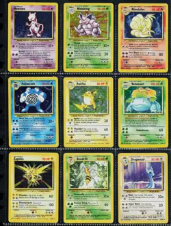 100% Complete Base Set 102/102 Vintage Master Pokemon Cards HOLO 1999 Charizard - Image 4