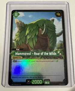 Palworld TCG ETD02-007TSR Mammorest - Road of the Wilds Trading Card MINT FOIL - Image 2