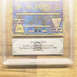 ARS 10 Pokemon Card ANCIENT MEW NINTEDO ERROR 1999 PROMO Japanese - Image 4