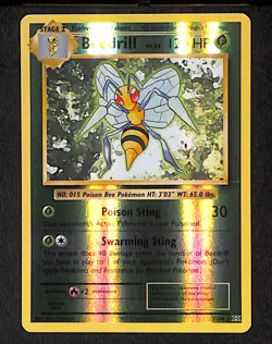 Beedrill 7/108 Evolutions Reverse Holo Pokemon Card TCG 2016 - Image 1
