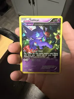 Pokemon TCG Sableye XY Black Star Promos Holo Card XY92 2015 - Image 1