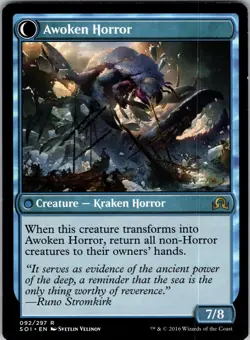 Thing in the Ice 92 Rare Shadows over Innistrad MTG Near Mint - Image 2