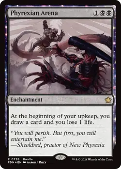 Foil - Phyrexian Arena (FDN Bundle) - 728 / NM / English MTG - Image 1