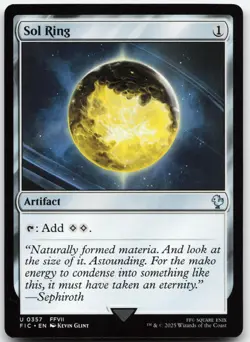Sol Ring (0357) 357 Uncommon Commander: FINAL FANTASY Magic: The Gathering NM - Image 1