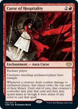 Curse of Hospitality - 152 / English / Near Mint MTG - Image 1