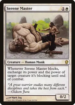Serene Master - 20 / English / Near Mint MTG - Image 1