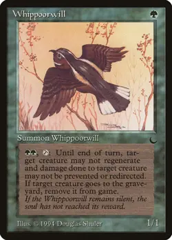 Whippoorwill - DRK / English / Lightly Played MTG - Image 1
