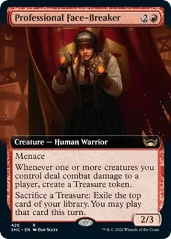 Professional Face-Breaker (Extended Art) - 426 / English / Near Mint MTG - Image 1