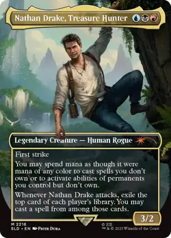 Nathan Drake, Treasure Hunter - 2216 / English / Near Mint MTG - Image 1