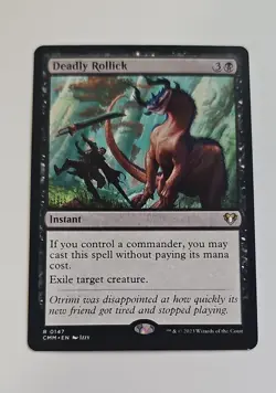 Deadly Rollick Commander Masters Regular - Image 1