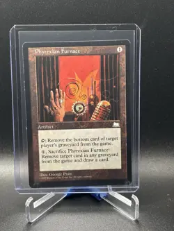 MTG Weatherlight Phyrexian Furnace Artifact Uncommon LP - Image 1