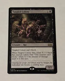MTG Tangled Colony - Wilds of Eldraine NM - Image 1