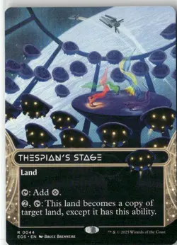 Thespian's Stage () (Borderless) | Edge of Eternities: Stellar Sights | 44 | NM - Image 1