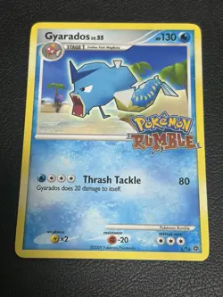 Pokemon Gyarados TCG Rumble Rare Card 6/16 2009 NM - Image 2
