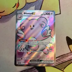 Blissey ex 201/167 Ultra Rare Twilight Masquerade Pokemon Holo Near Mint - Image 1