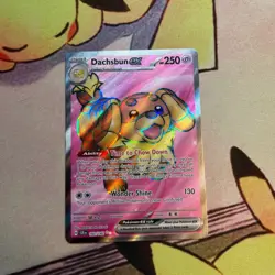 Dachsbun ex 160/142 Ultra Rare Stellar Crown Pokemon Holo Near Mint - Image 1
