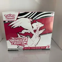 SEALED Pokemon TCG Scarlet and Violet White Flare Elite Trainer Box ETB - Image 1