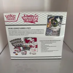 SEALED Pokemon TCG Scarlet and Violet White Flare Elite Trainer Box ETB - Image 3