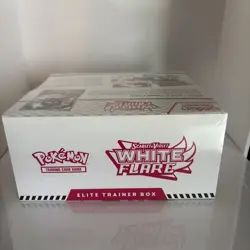 SEALED Pokemon TCG Scarlet and Violet White Flare Elite Trainer Box ETB - Image 5