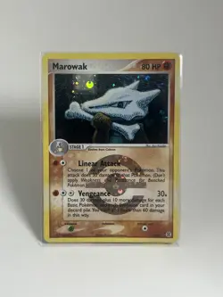 Pokemon Marowak 7/112 FireRed & LeafGreen Reverse Holo Rare - Image 1